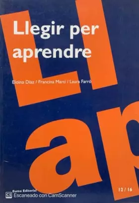 Couverture du produit · Llegir per aprendre (ESO Llengua)