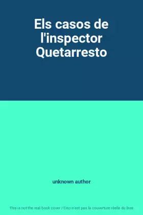 Couverture du produit · Els casos de l'inspector Quetarresto