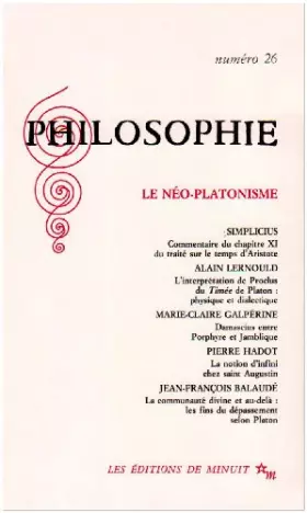 Couverture du produit · Philosophie 26
