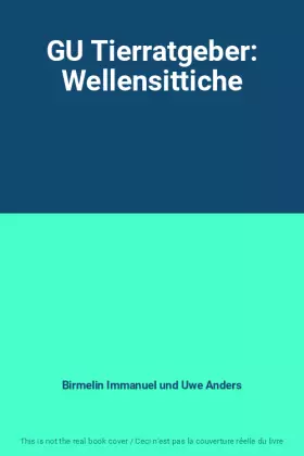 Couverture du produit · GU Tierratgeber: Wellensittiche