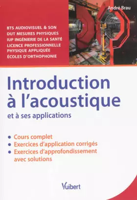Couverture du produit · Introduction à l'acoustique et à ses applications