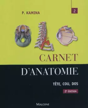 Couverture du produit · Carnet d'anatomie : Tome 2, Tête, cou, dos