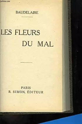 Couverture du produit · Les Fleurs du mal