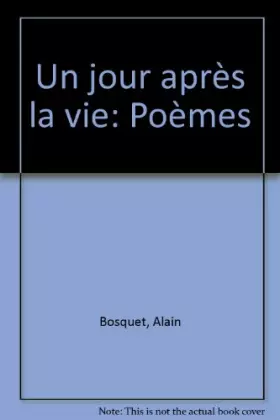 Couverture du produit · Un jour après la vie
