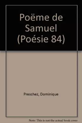 Couverture du produit · POEME DE SAMUEL