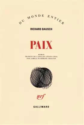Couverture du produit · Paix
