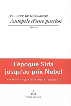 Couverture du produit · Autopsie d'une passion