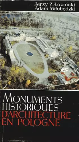 Couverture du produit · Monuments historiques d' architecture en pologne