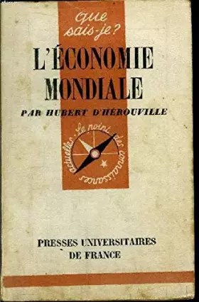 Couverture du produit · L'économie européenne