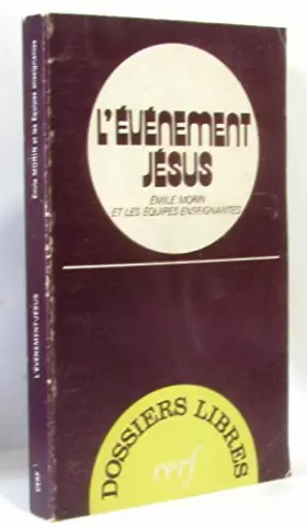 Couverture du produit · L'evenement jesus dans les structures de la societe juive                                     032197