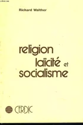 Couverture du produit · Religion, laïcite et socialisme