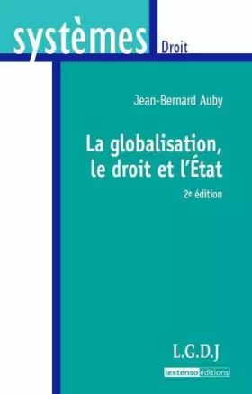 Couverture du produit · Globalisation, le droit et l'Etat