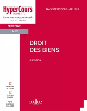 Couverture du produit · Droit des biens 8ed