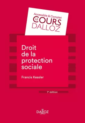Couverture du produit · Droit de la protection sociale. 7e éd.