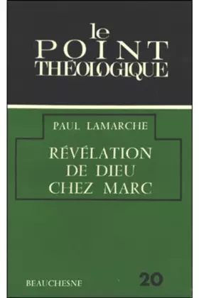Couverture du produit · Révélation de Dieu chez Marc