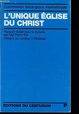 Couverture du produit · L'unique eglise du christ