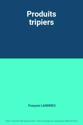 Couverture du produit · Produits tripiers