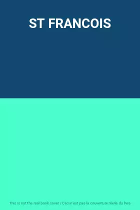 Couverture du produit · ST FRANCOIS