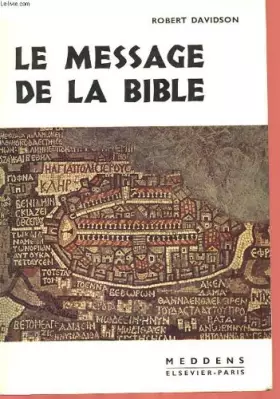 Couverture du produit · LE MESSAGE DE LA BIBLE