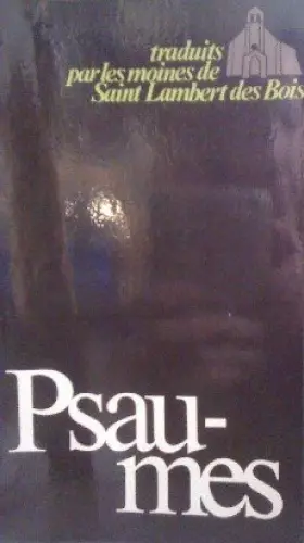 Couverture du produit · Psaumes