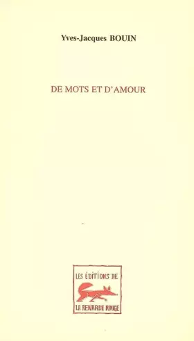 Couverture du produit · De mots et d'amour