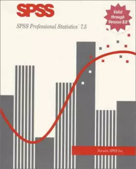 Couverture du produit · SPSS Professional Statistics 7.5