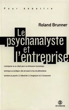 Couverture du produit · Le psychanalyste et l'entreprise