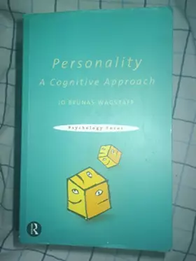 Couverture du produit · Personality: A Cognitive Approach (Psychology Focus)