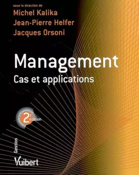 Couverture du produit · Management : Cas et applications