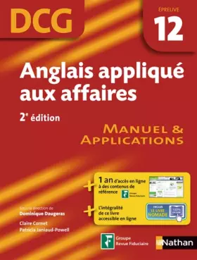 Couverture du produit · Anglais appliqué aux affaires