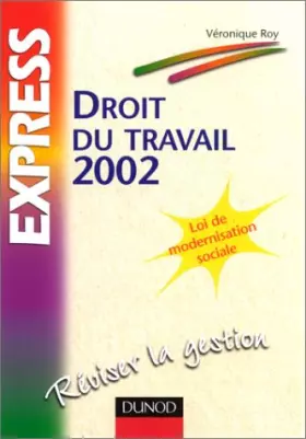 Couverture du produit · Droit du travail 2002