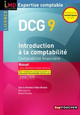 Couverture du produit · Introduction à la comptabilité DCG9 : Comptabilité financière, Manuel (Ancienne Edition)
