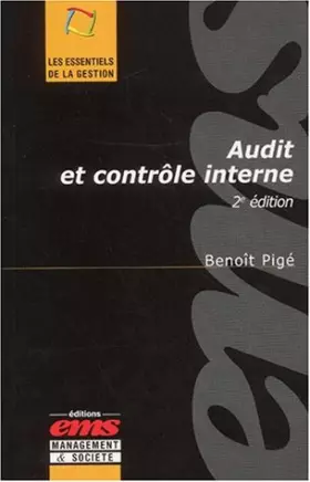 Couverture du produit · Audit et contrôle interne. : 2ème édition