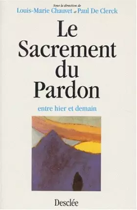 Couverture du produit · SACREMENT DU PARDON