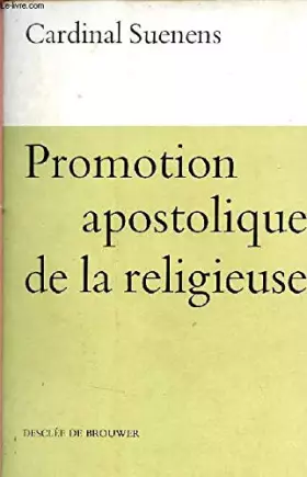 Couverture du produit · promotion apostolique de la religieuse