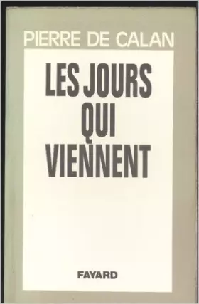 Couverture du produit · Les Jours qui viennent