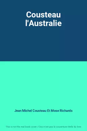 Couverture du produit · Cousteau l'Australie