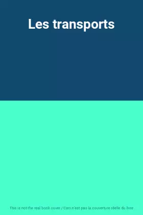 Couverture du produit · Les transports