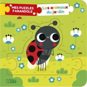 Couverture du produit · Mes puzzles farandoles - Les animaux du jardin - Dès 1 an
