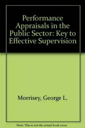 Couverture du produit · Performance Appraisals in the Public Sector: Key to Effective Supervision