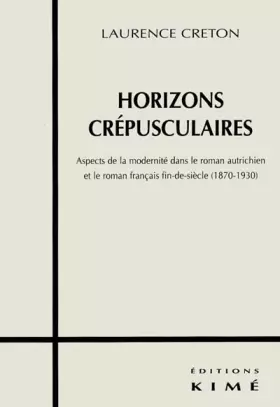 Couverture du produit · Horizons crépusculaires