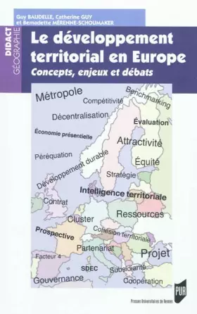 Couverture du produit · Le développement territorial en Europe: Concepts, enjeux et débats