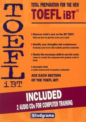 Couverture du produit · Total Preparation for the New TOEFL iBT (2CD audio)