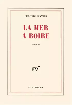 Couverture du produit · La mer Ã  boire