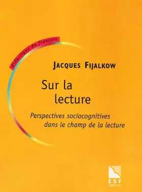 Couverture du produit · Sur la lecture