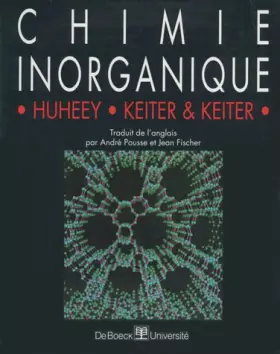 Couverture du produit · Chimie inorganique