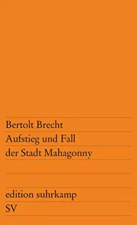Couverture du produit · Aufstieg und Fall der Stadt Mahagonny