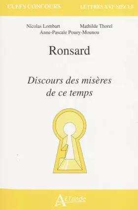 Couverture du produit · Discours sur les misères de notre temps