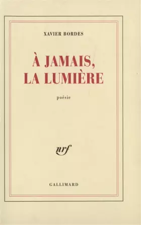 Couverture du produit · À jamais, la lumière