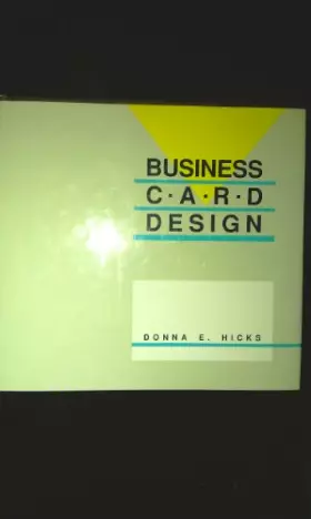 Couverture du produit · Business Card Design